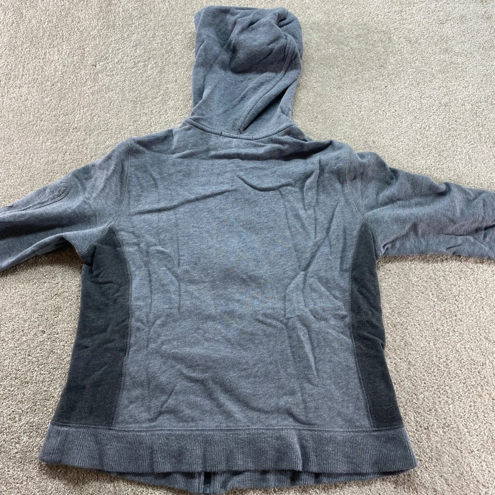 Ralph Lauren‎ Active Kids Size Medium Gray Zip Up Hoodie Athletic Crest Logo